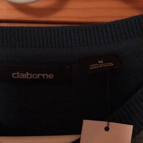 New with tags Liz Claiborne men’s Medium sweater - Picture 3 of 7